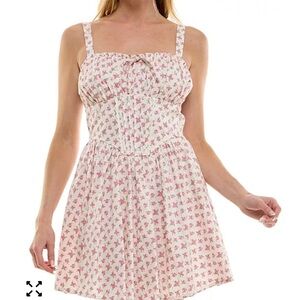 Trixxi Cotton Floral Corset Dress S